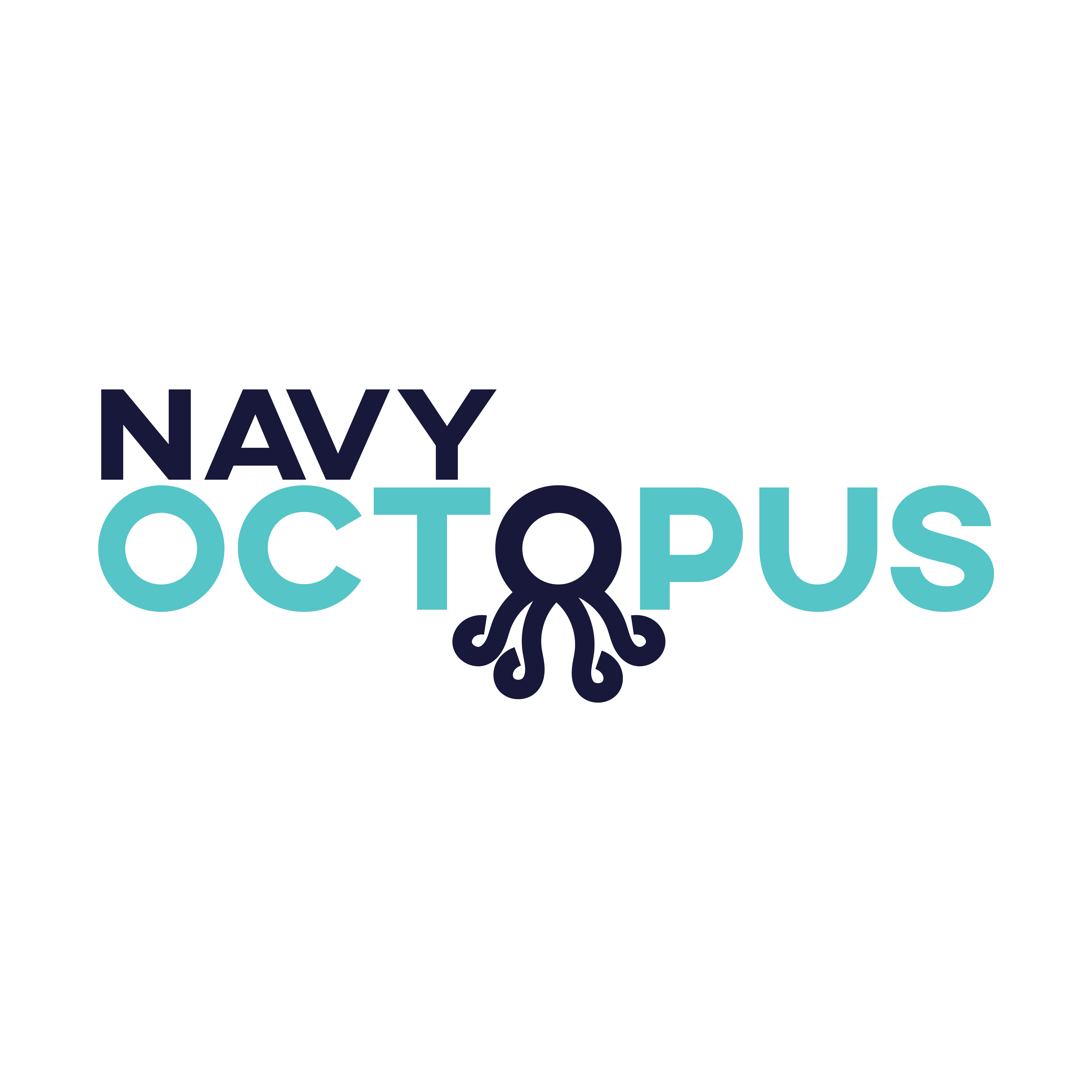 Navy Octopus Logo